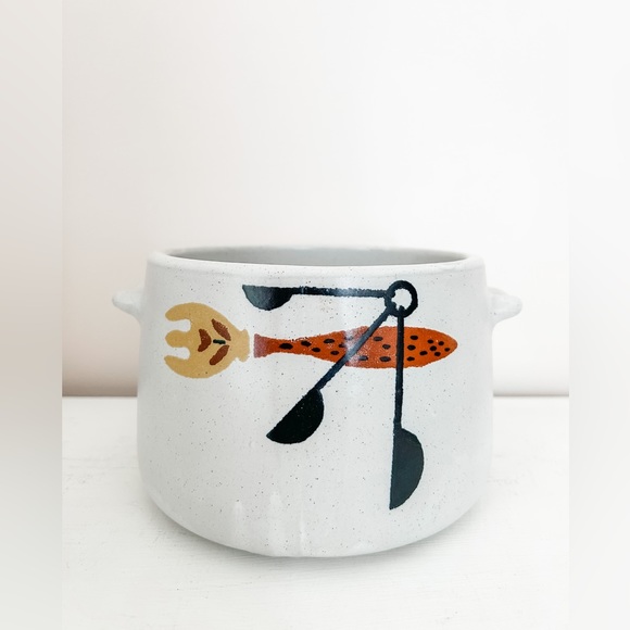 West Bend Pottery Kitchen Vintage West Bend Pottery Ceramic Utensil